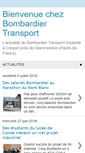 Mobile Screenshot of newsbombardierfrance.com